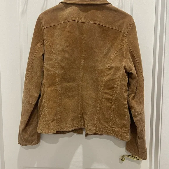 Live a Little Brown Leather Jacket - Picture 2 of 9